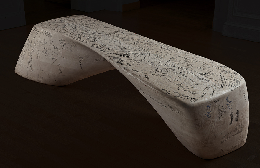 Hadid Ordrupgaard bench